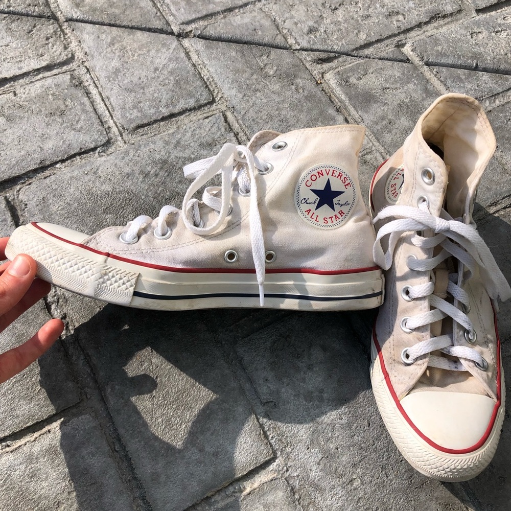 Converse chuck all star high tops W 7.5